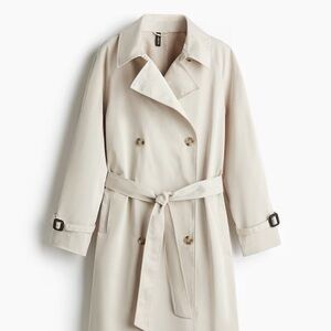 H&M Light Beige Trench Coat